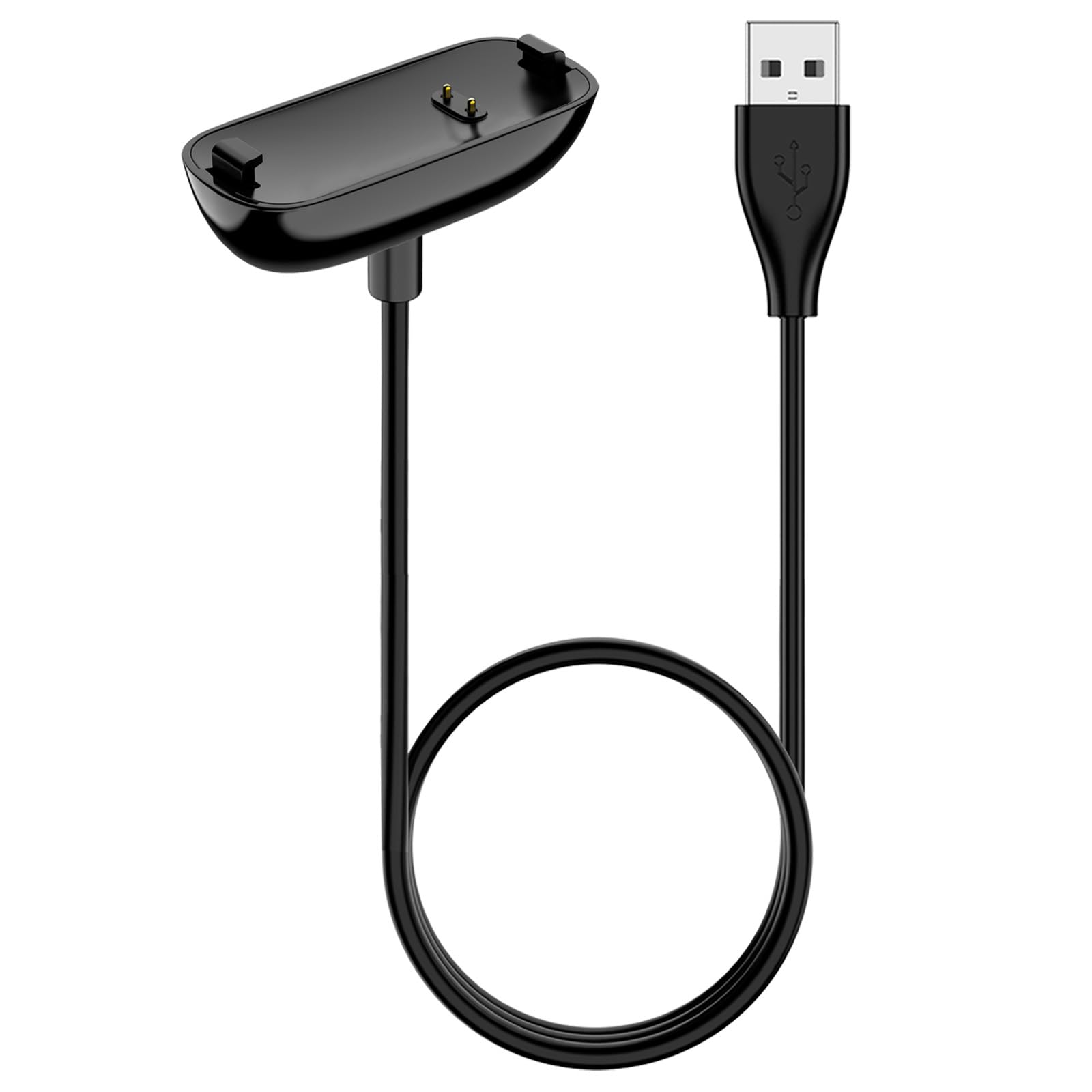 Vancle Charger Cable for Fitbit Inspire 2 / Ace 3, Replacement USB Charging Cradle Dock Stand Cable for Fitbit Inspire 2 (100cm)