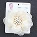 Bloomposh Baby Girl Lace Headbands with Big Bows,Ivory