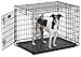 MidWest Ultima Pro (Professional Series & Most Durable Dog Crate) | Extra-Strong Double Door Folding Metal Dog Crate w/Divider Panel, Floor Protecting "Roller Feet" & Leak-Proof Plastic Pan primary