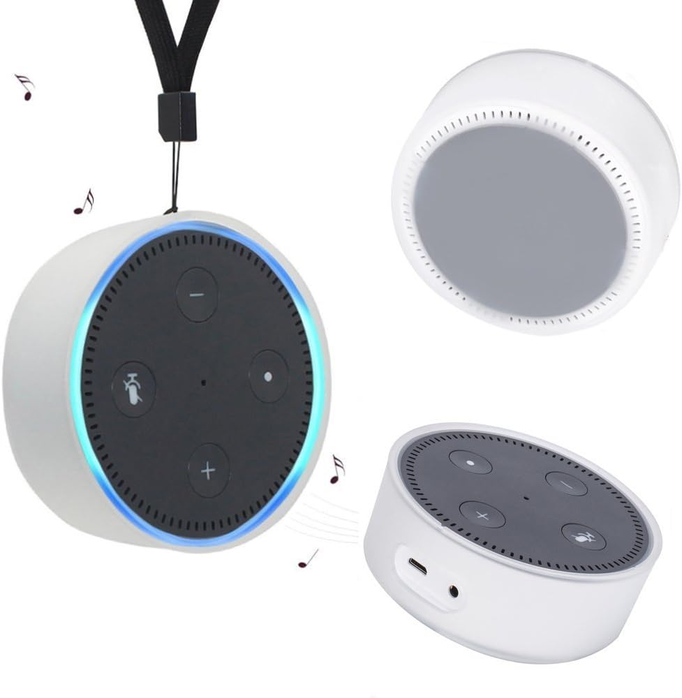 Echo Dot Case, Pushingbest TPU Protective Case Cover for