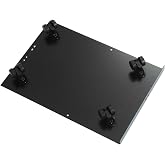 Caster Base for MultiDrawer Cabinet, by Bisley | For Use with 6, 8, + 10 Drawer Units, 4 Freely Rotating Wheels, Powder-Coated Steel, Adds 1" Height