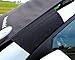 Delk Polarshield Winter Snow Car Wind Proof Windshield Cover with Security Panels Standard Size