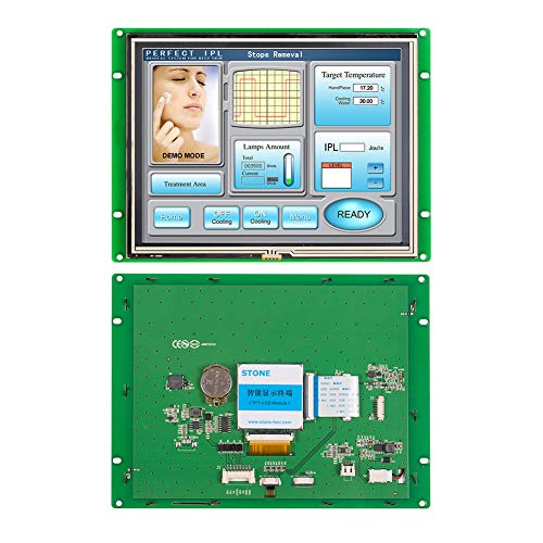 8 inches TFT Stone Brand Touch Screen STVC080WT-01 with CPU and UART All Technical Date in U Disk for Mechanial Use - Thumbnail 7