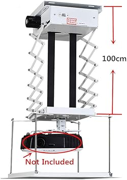 Soporte de proyector eléctrico de 100 cm. Elevador de proyector ...