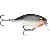 Rapala Ott's Garage Big Rocco Crankbait, Hard Bait, Bass Fishing Lure, Wide Wobble Action for Cover, 2-3/4", Silver