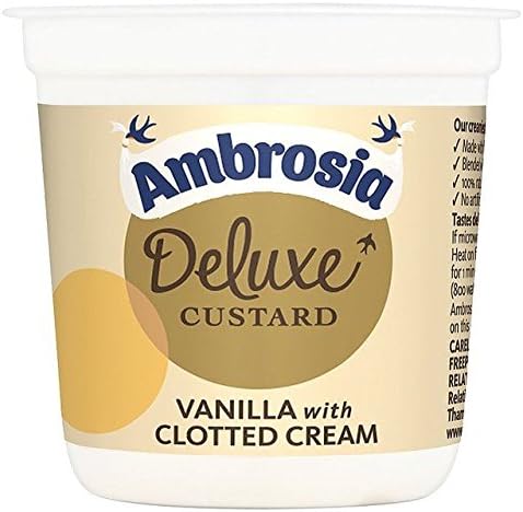 Ambrosia Deluxe Custard Vanilla & Clotted Cream - 150g (0.33lbs)