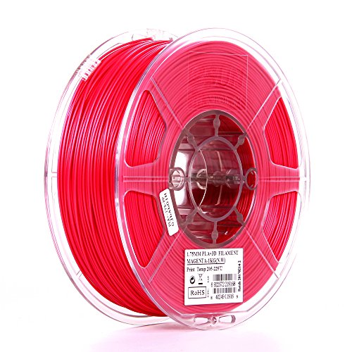 eSUN 1.75mm Magenta PLA Pro (PLA+) 3D Printer Filament 1KG Spool (2.2lbs) (1.75mm Magenta)