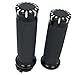 1" Black CNC Hand Grips Handlebar Bars Grip for Harley Touring Sportster Dyna Softail VRSC XL XR primary