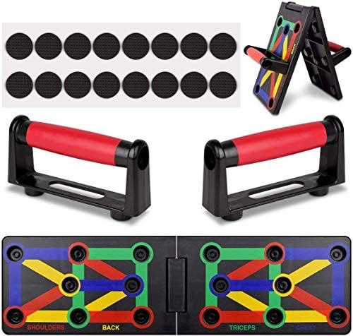 Cocosmart Push Up Board System, 12-in-1 Body Building Exercise