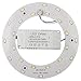 Ledytech 12w Ceiling Fan Light Retrofit Kit, Led Ceiling Light Fixtures Circle Annular Round Replacement Board Bulb Warmwhite 3000-3500k 1-Pack (Warmwhite 3000-3500k)