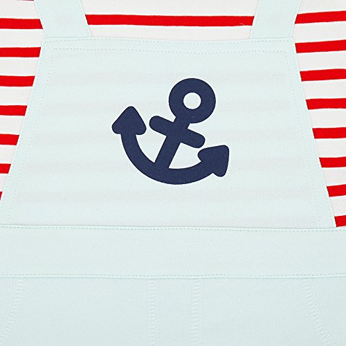 Bebone Baby Kid Navy Stripe Cotton Romper - Image 5