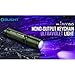 Olight I3UV EOS 395nm UV Ultraviolet Blacklight AAA Compact Keychain Light and LumenTac Battery Case
