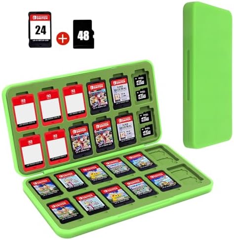 Amazon.com: JINGDU 24-Slot Switch Game Card Case Compatible with