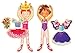 T.S. Shure Daisy Girls Ballet Wooden Magnetic Dress-Up Dolls