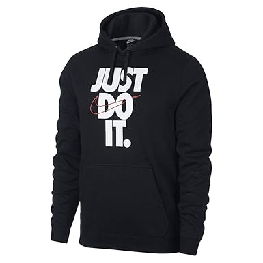 black nike just do it hoodie