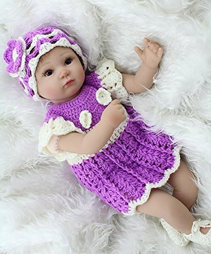 Hbtoys 18inch Alive Adorable Collectible Reborn Baby Dolls for Kids