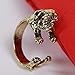 ClothingLoves Women's Cute Pug Burnished Wrap Ring Adjustable Bronze