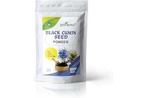 Black Cumin Powder 250G | ECO NAVA Brand | HIGH Protein. ADD to Salads, Cereals, Fruit Strips, JUICES and Baking Recipes