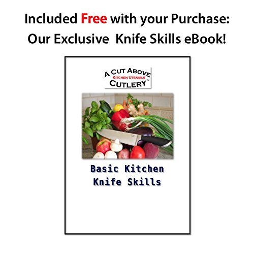 8 Inch Chef Knife from A Cut Above Cutlery, Razor-Sharp Stainless Steel Blade - Thumbnail 5