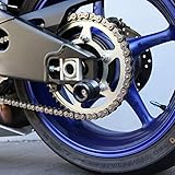 2017-2019 Yamaha YZF-R6 Swingarm Spools - Sliders - Black - 701-0659 - MADE IN THE USA
