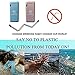 Collapsible Straws, CLEYCYE Folding Drinking Straws Stainless Steel 2pack - Reusable Straws with Case and Fits Key-ring – with BPA Free Silicone Straw Lining Best Gift Home Office Travel Final Straws