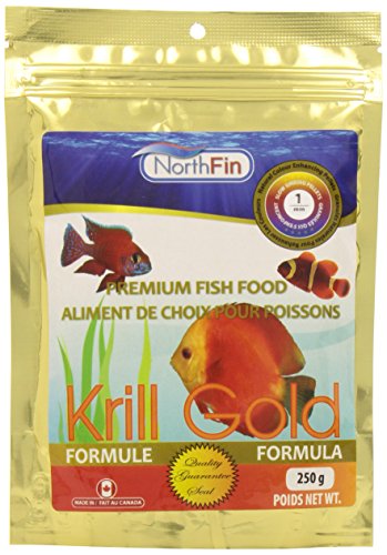 Northfin Food Krill Gold 1mm Pellet 250 Gram Package