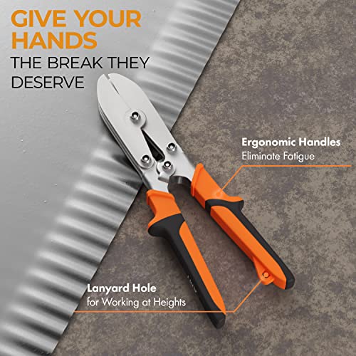 AMERICAN MUTT TOOLS 5 Blade Sheet Metal Crimper Tool Crimp 24ga Steel