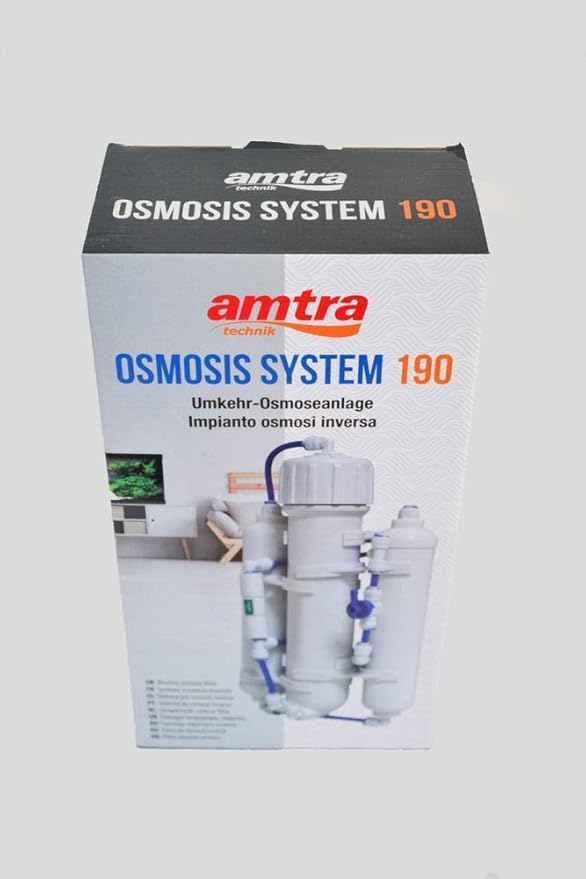 Amtra Osmosis System 190 Umkehr-Osmoseanlage Aquariumwasser Osmosis Wasser Osmosissystem Wasserfilteranlage
