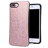 Dejavux iPhone 7 Plus Case Sleek Design with Stylish Pixels Pattern Cover for iPhone 7 Plus (Rose Gold Pixels)