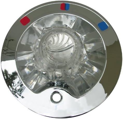 Simpatico 31649c Delta Round Tub And Shower Trim Kit With Hole For Push Button Diverter Sleeve Retainer Nut Screws And Handle Chrome Faucet Trim Kits Amazon Com