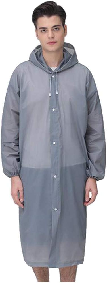HEFYBA Travel Lightweight Raincoat Reusable Outdoor Park Fishing Raincoat Women Men Raincoat