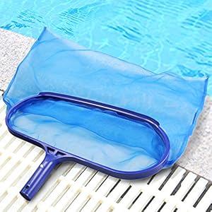 TedGem Skimmer per Piscina, Pulizia Piscine Retino Rete da Superficie di atterraggio Rete a maglia fine da Piscina per…