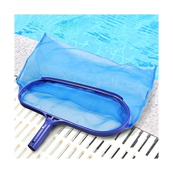 TedGem Skimmer per Piscina, Pulizia Piscine Retino Rete da Superficie di atterraggio Rete a maglia fine da Piscina per…