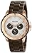 Bulova Women's 98N103 Brown Rubber Wrapped Stainless-Steel Bracelet Watch