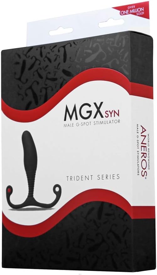 Aneros MGX Syn Trident Prostate Massager Black 369 g - Image 3
