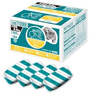 ピュリナ ワン キャット ドライ グレインフリー1歳以上 チキン 3.6ｋｇ(360ｇｘ10袋入)【Amazon.co.jp限定】