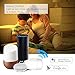 LINGANZH WiFi Smart Bulb, LED RGB Color Changing Smart LED Light Bulb, Dimmable Night Light, No Hub Required - Remotely Control - Timing Function, Work with Alexa and Google Home, E27 6W 1pack