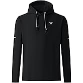 M MAELREG Hoodies for Men Golf Fleece Hooded Sweatshirts Dry Fit Athletic Lightweight Casual Midlayer Mens Hoodies Pullover
