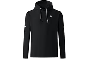 M MAELREG Hoodies for Men Golf Fleece Hooded Sweatshirts Dry Fit Athletic Lightweight Casual Midlayer Mens Hoodies Pullover