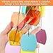 DateDirect Outdoor Wind Chime Colorful Stained Glass Wind Chime, 26