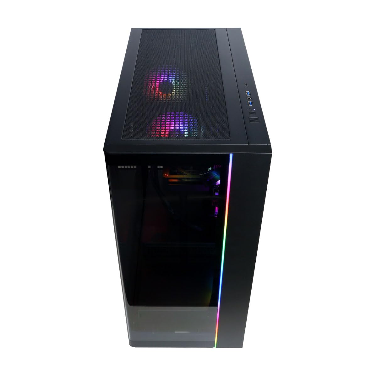CyberpowerPC Gamer Master Gaming PC, AMD Ryzen 7 8700F 4.1GHz, GeForce RTX 5060 Ti 8GB, 16GB DDR5, 1TB PCIe 4.0 SSD, WiFi Ready & Windows 11 Home (GMA2900A2)