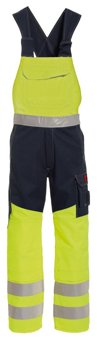 Tranemo 5002-88-94-C148 Size C148 "Cantex CX" Dungarees - Yellow/Navy Blue