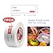 Hcode 1 x 3'' Self-Adhesive Removable Freezer Food Storage Labels - Easy Clean Leaves No Residue - Meal Prep Labels Plastic Paper Sticker Perfect for Reusable Containers 300 Stickers(1x3 Fill in)