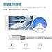 QIANXIANG Phone Charger,5 Pack (3FT x2 6FT x2 10FT) Extra Long Nylon Braided USB Charging and Syncing Cord Compatible iPhone X/8/8 Plus/7/7 Plus/6s/6s Plus/6/6 Plus/5/5S/5C/SE/iPad(Gray White)