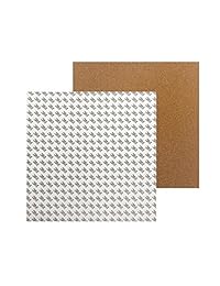 wisamic 300 x 300 x 3.3 yard corcho aislante térmico con cinta adhesiva de 3.3 yard para impresora 3d Prusa preaplicada, CR 10, cr 10s S3, Tevo Tornado, Mendela, Ao Series