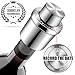 GiniHomer Wine Stoppers, 1 pack, Silver