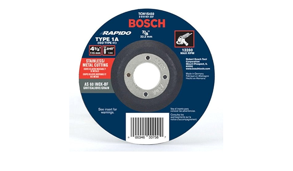 4-1/2 in.Thin Metal Cutting Disc 