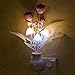 tallahassee Kids Night Light Color Changing Flower Plug in LED Mushroom Nightlight Wall Lights