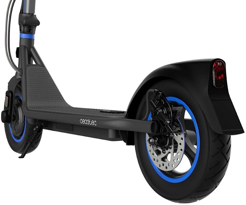 Bongo D20 XL conectado Scooter elétrico aprovado com aplicativo. Potência máxima de 630W, alcance de até 20km, rodas de 10", inclinações superadas, freio dianteiro e traseiro