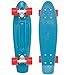 Penny Complete Skateboard (Cyan Deck/White Trucks/Red Wheels, 22-Inch)